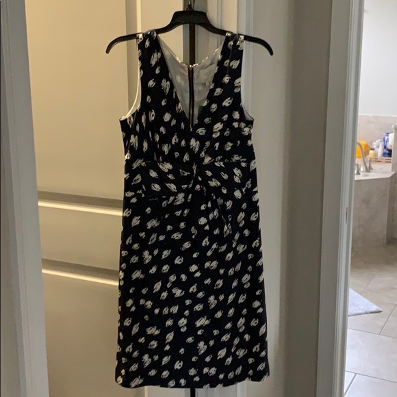 NWT Kate Spade navy and white print dress - Picture 5 of 7